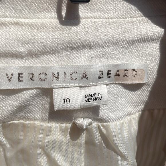 Veronica Beard Braeton Dickey Jacket Size 10 Blush Cream - Picture 5 of 8